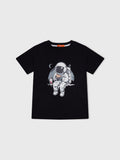 Short Sleeve Printed "Astronaut " T-Shirt