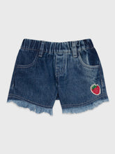 Strawberry Denim Shorts