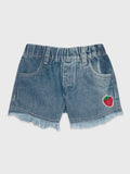 Strawberry Denim Shorts