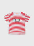 Striped T-Shirt and Shorts Set