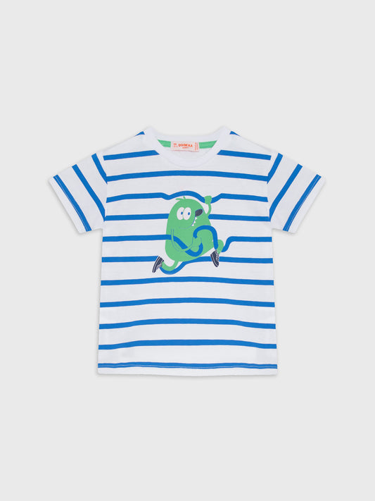 Short Sleeve Striped T-Shirt