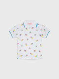 Short Sleeve Printed Polo