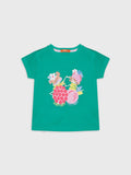 Short Sleeve Printed Blouse