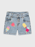Ice Cream Denim Shorts