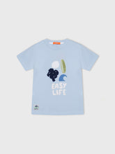 Short Sleeve Printed "Easy Life" T-Shirt