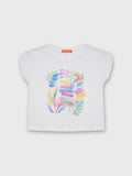 Sleeveless Printed Blouse