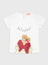 بلوزة بأكمام قصيرة