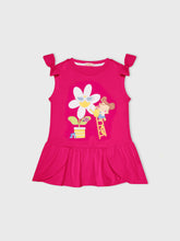 Short Sleeve Printed Dress