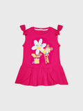 Short Sleeve Printed Dress