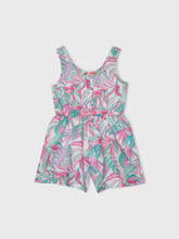 Sleeveless Cute Floral Printed Romper