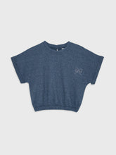 Short Sleeve Cropped Blouse