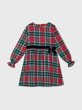 Long Sleeved Checkered Dress