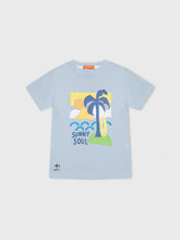 Short Sleeve Printed "Sunny Soul" T-Shirt