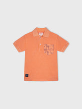 Short Sleeve Printed Polo Shirt