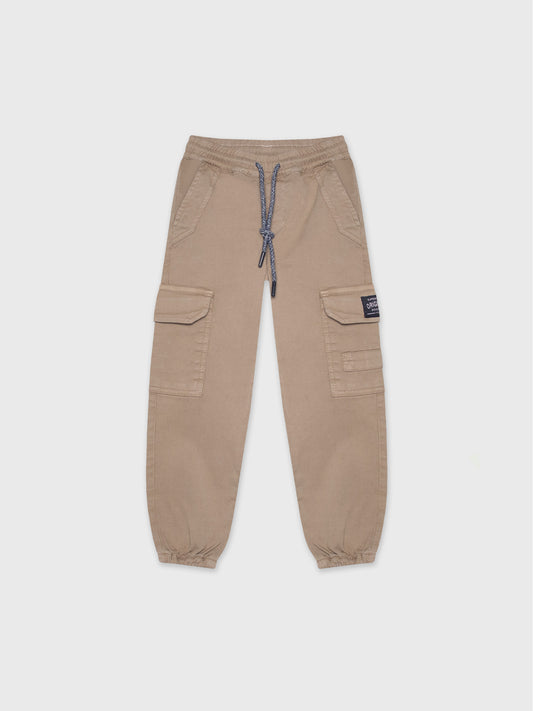 Gabardine Cargo Pants