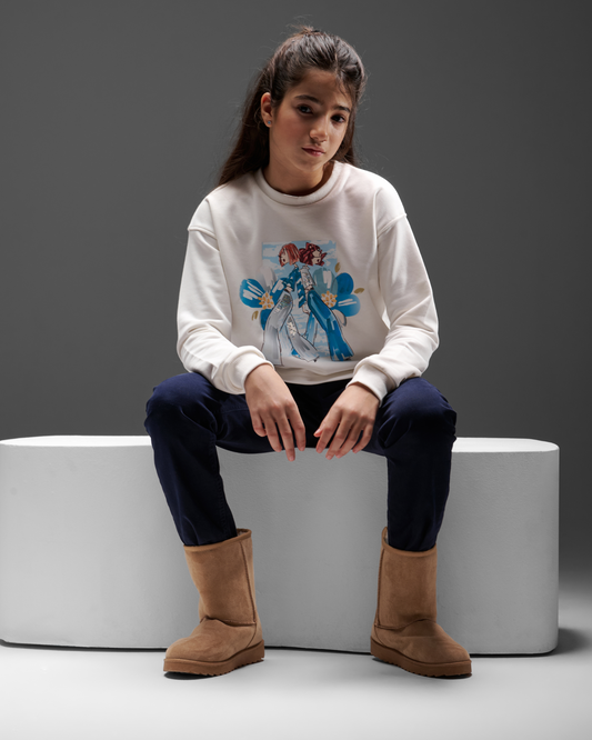Long Sleeved Cropped Sweatshirts