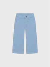 Gabardine Wide Leg Pants