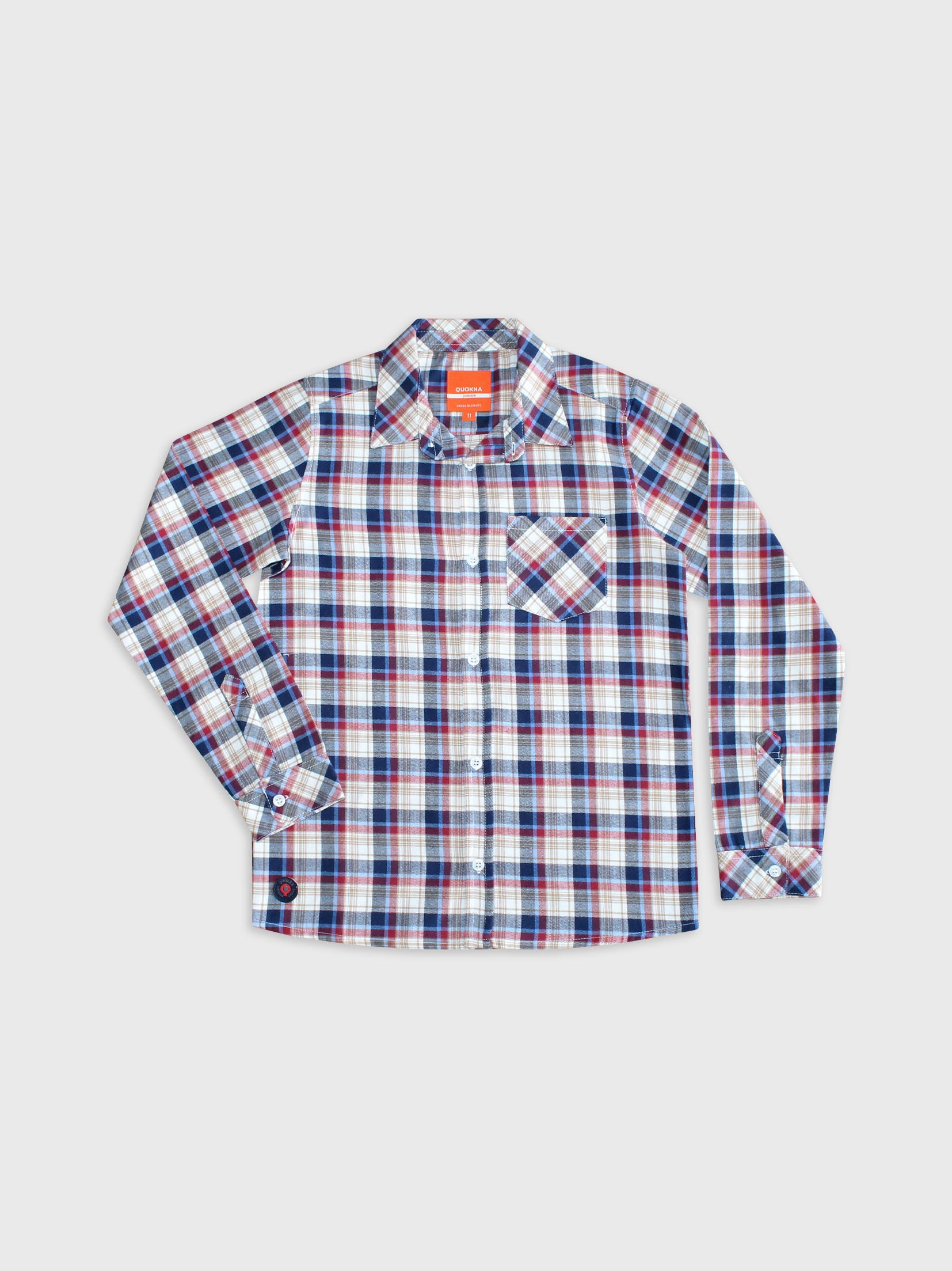 Long Sleeved Checked Shirt