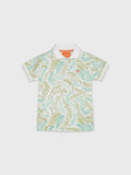 Short Sleeve Printed Polo