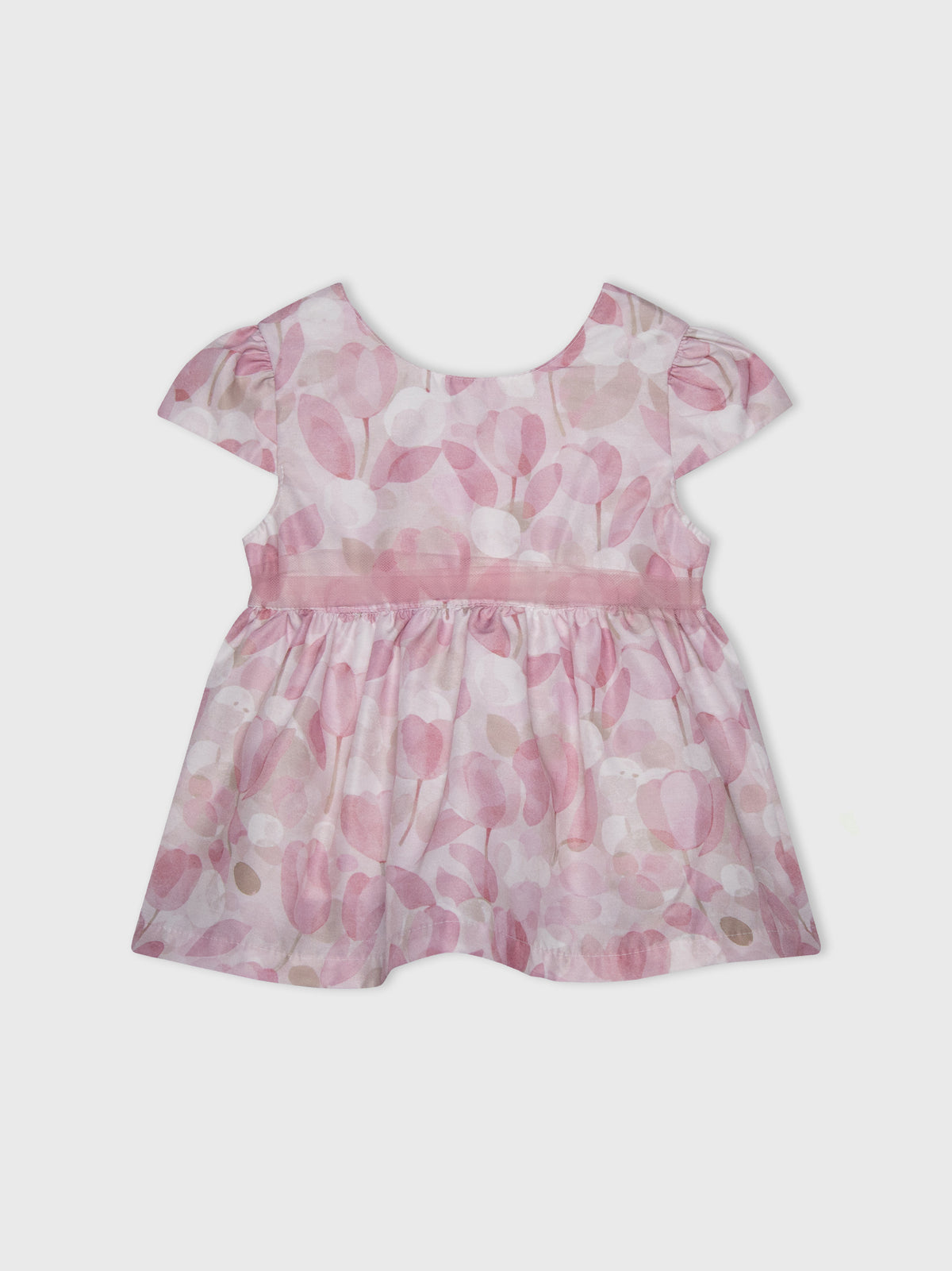 Short Sleeve Printed Dress