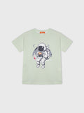 Short Sleeve Printed "Astronaut " T-Shirt