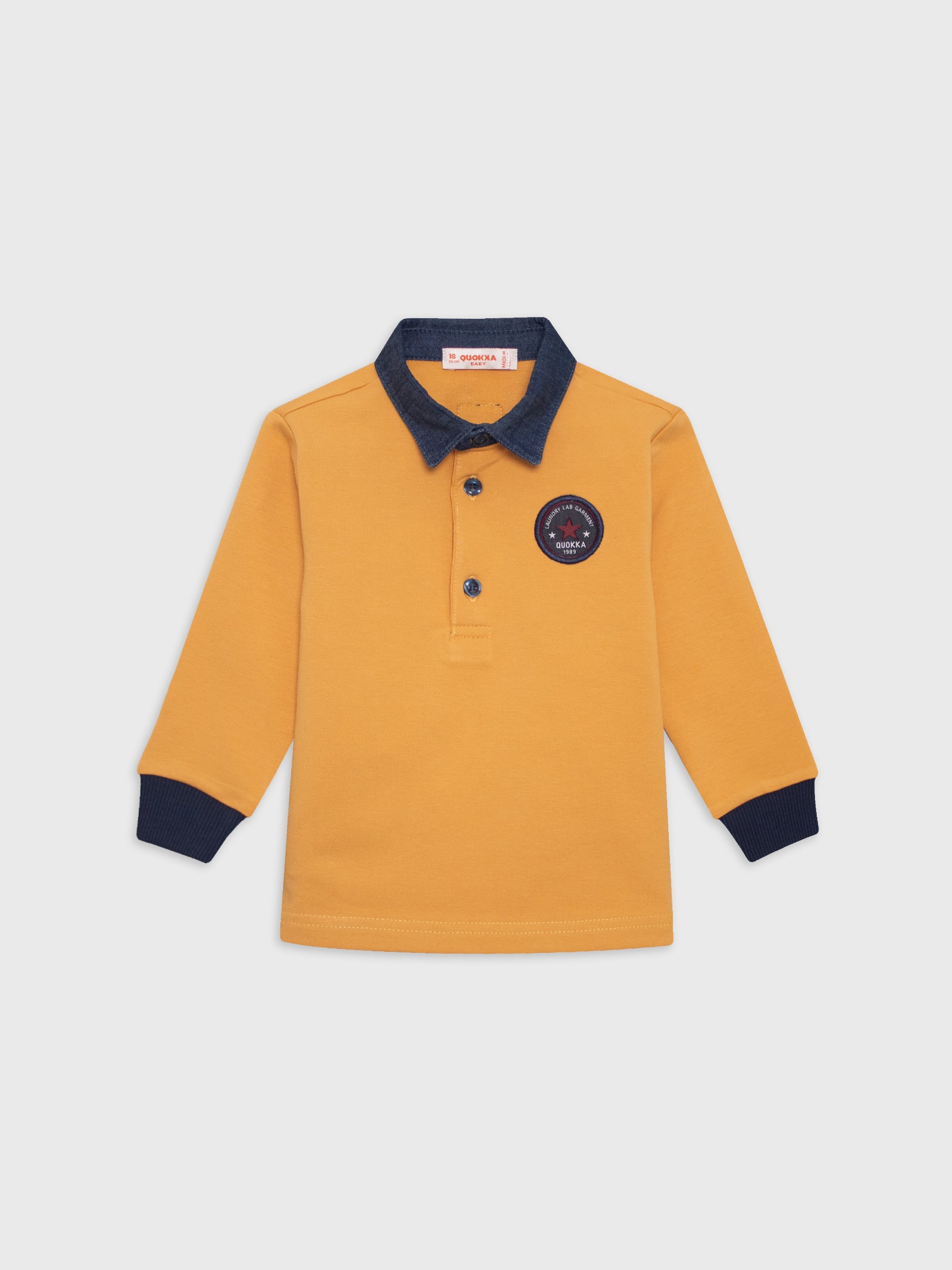 Long Sleeved Polo T-Shirt