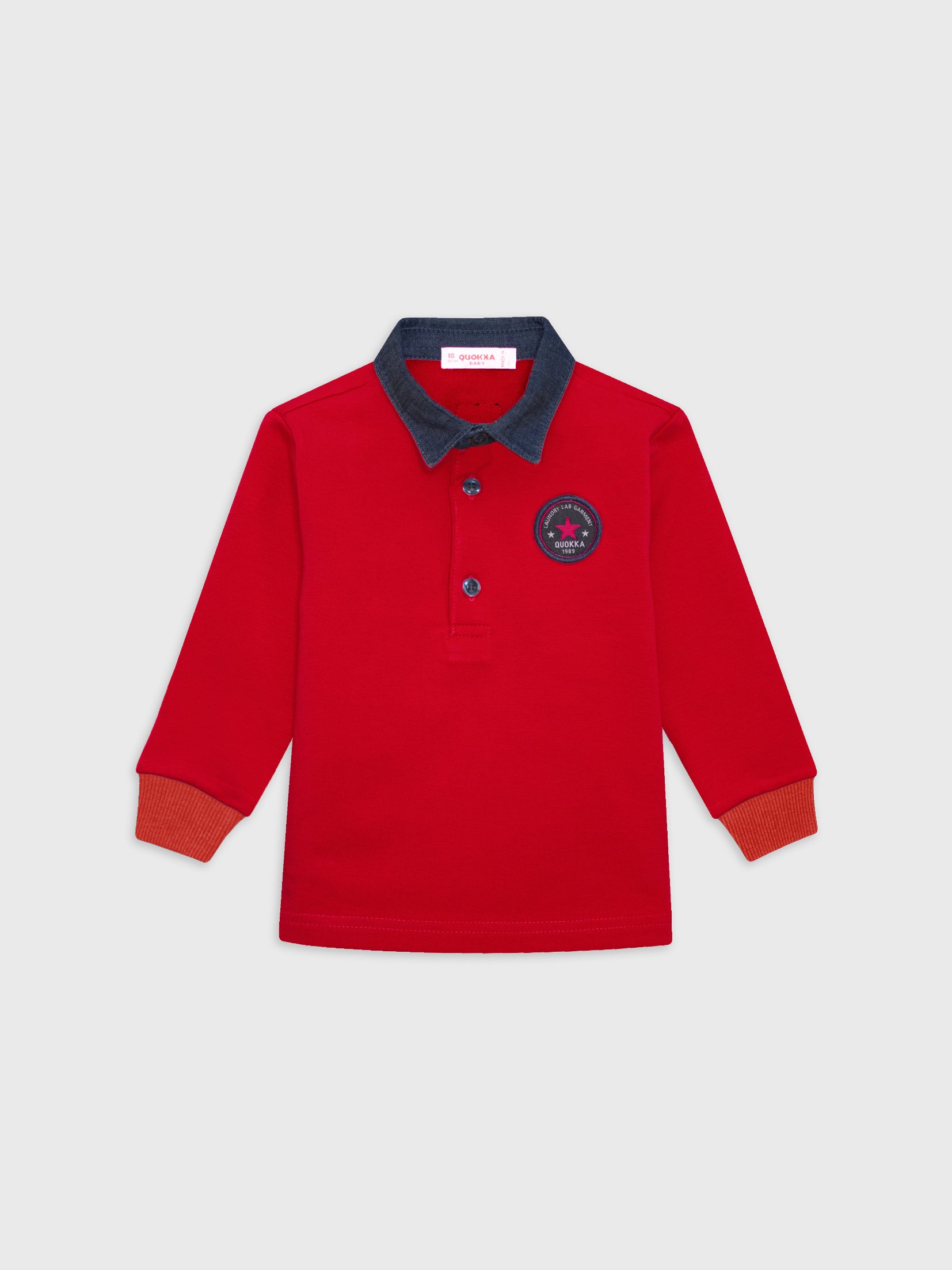 Long Sleeved Polo T-Shirt