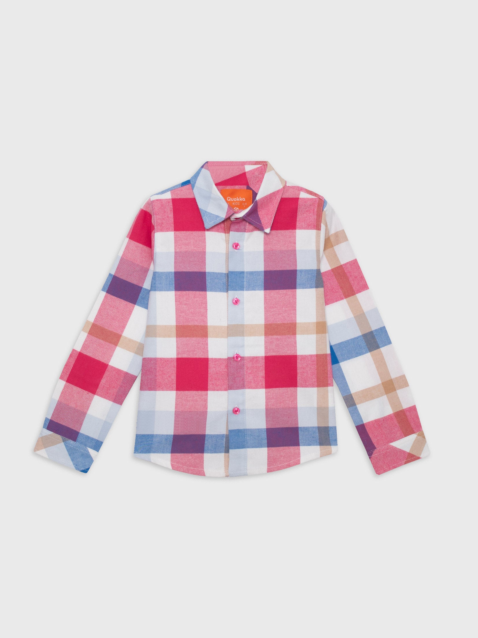 Long Sleeved Checked  Shirt