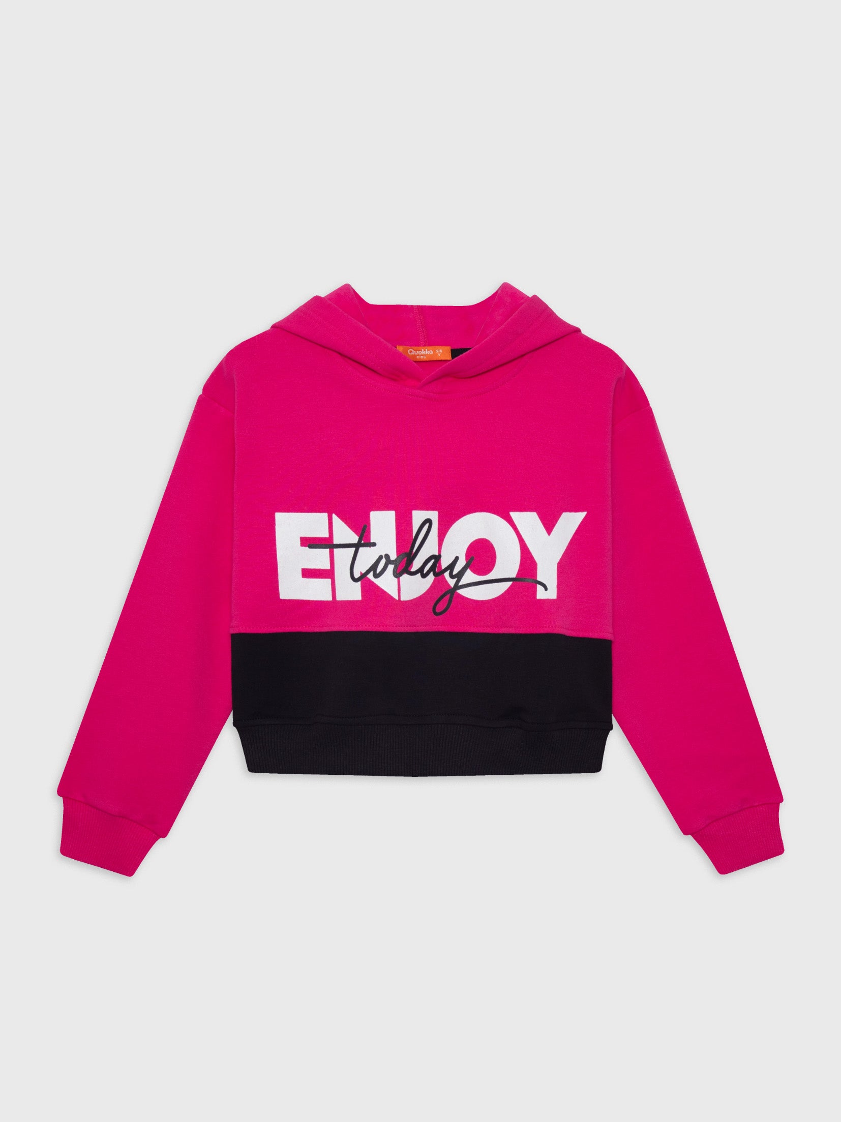 Long Sleeved Cropped Hoodie