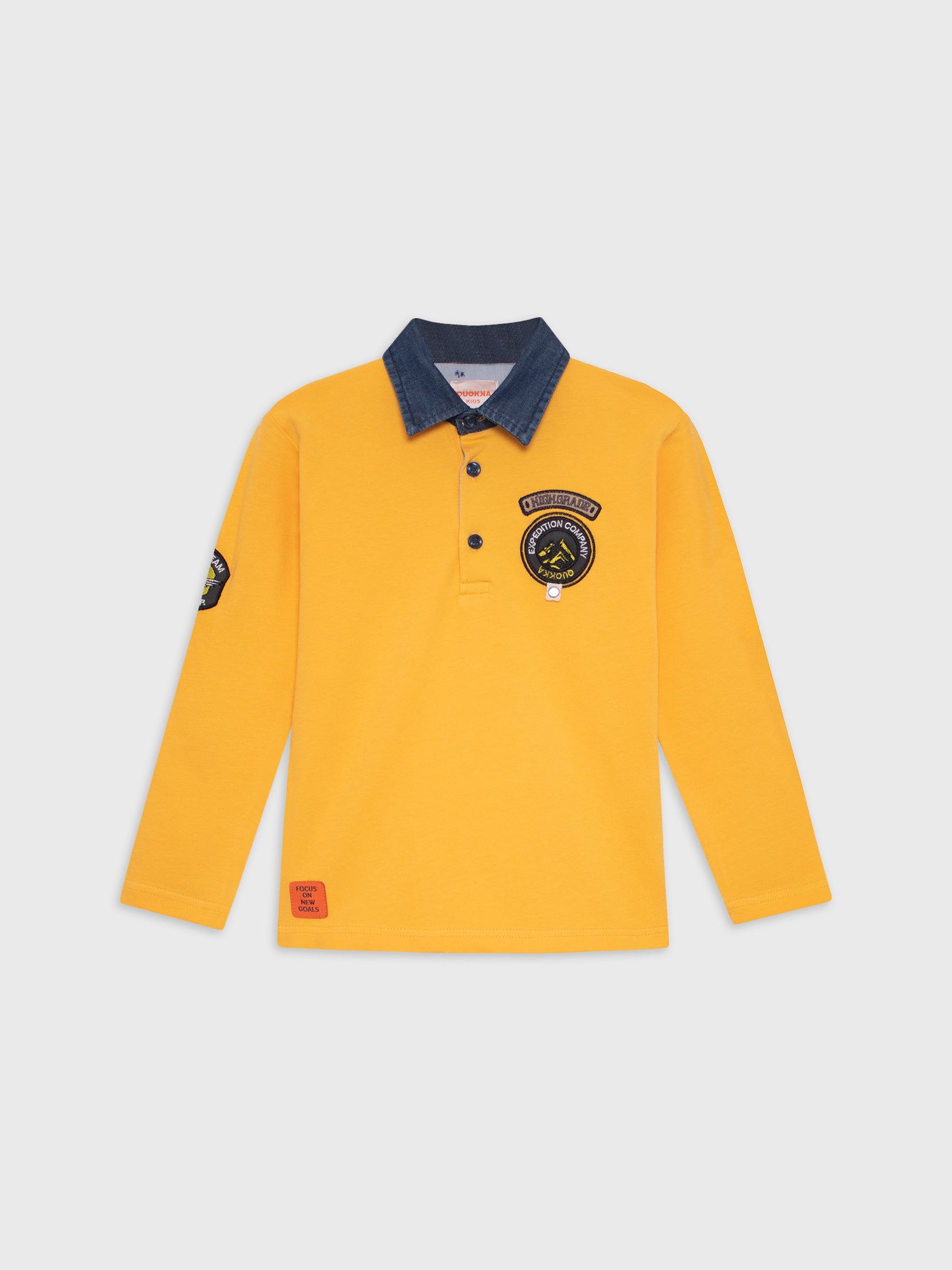 Long Sleeved Polo T-Shirt