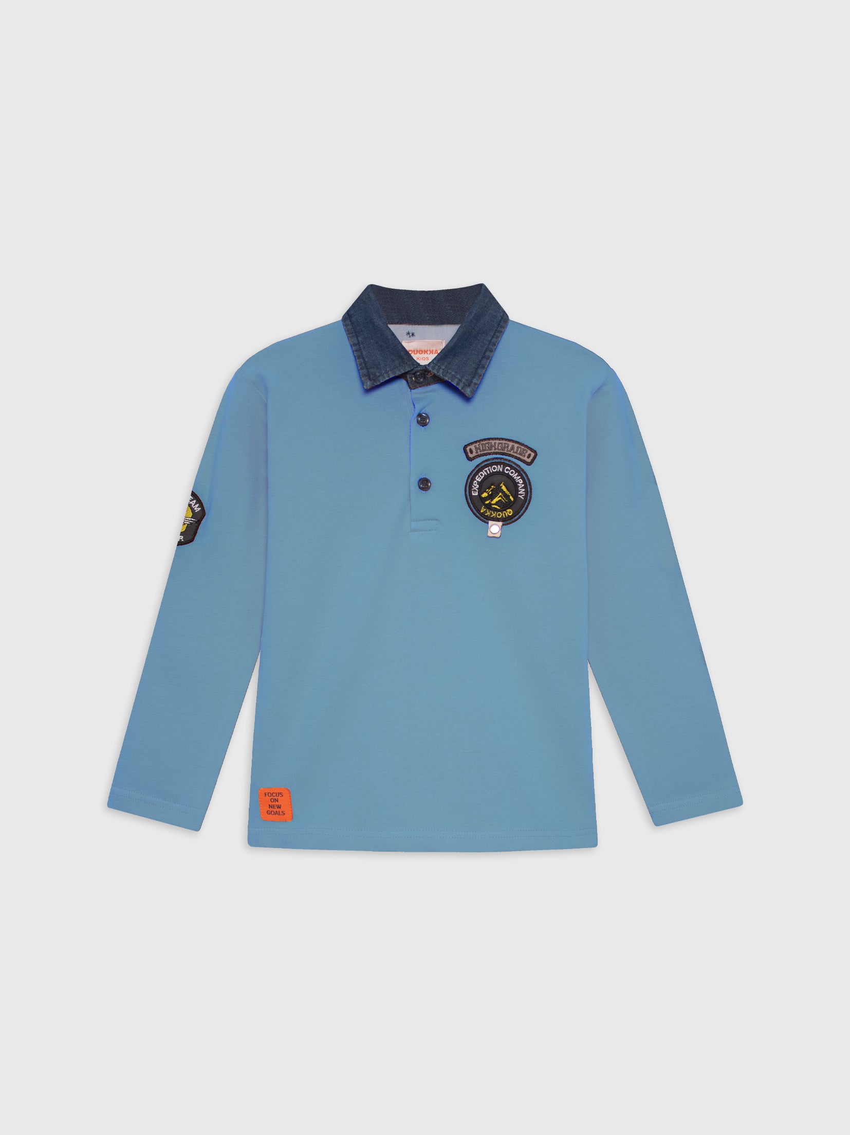 Long Sleeved Polo T-Shirt