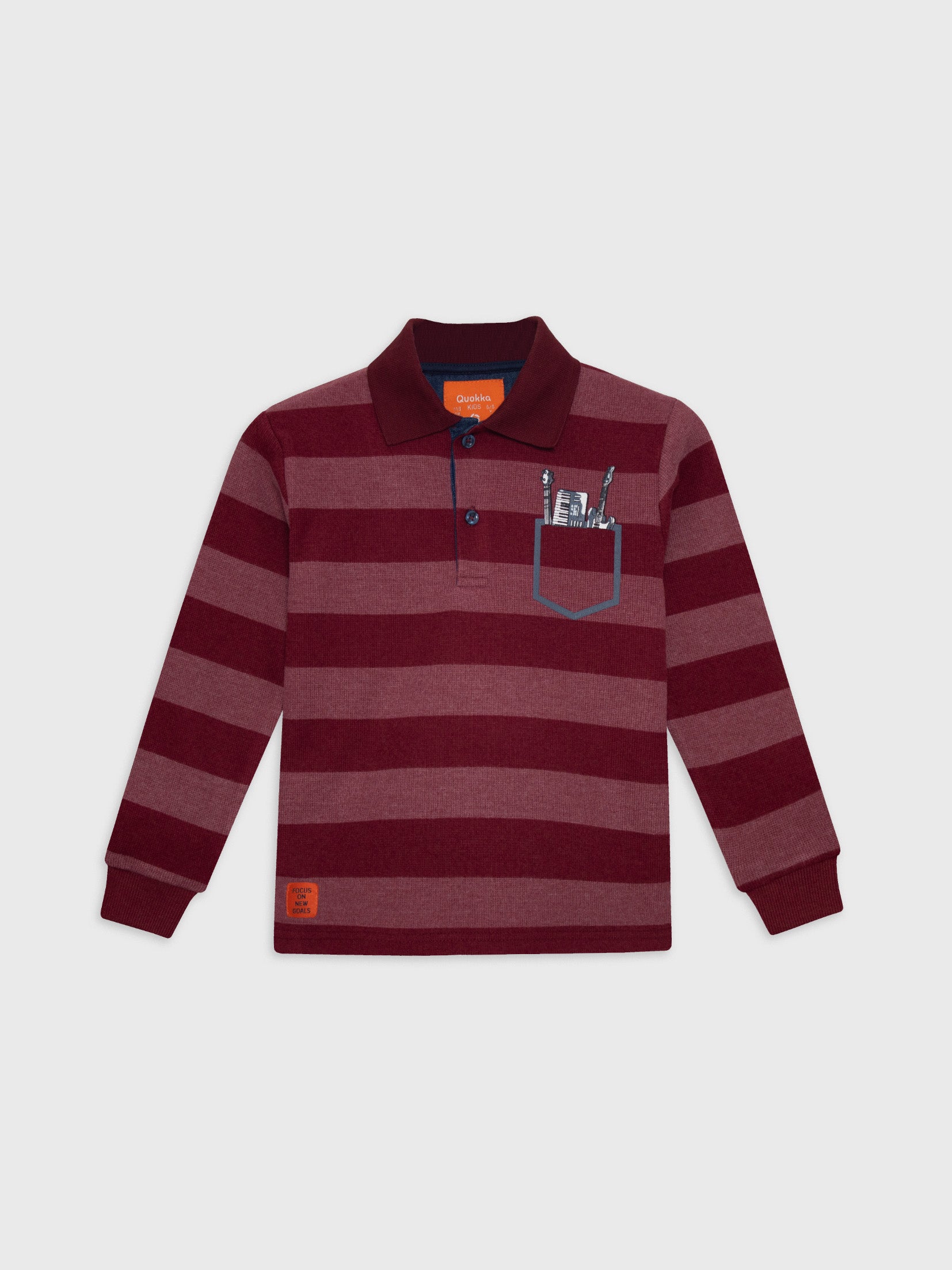 Long Sleeved Polo T-Shirt