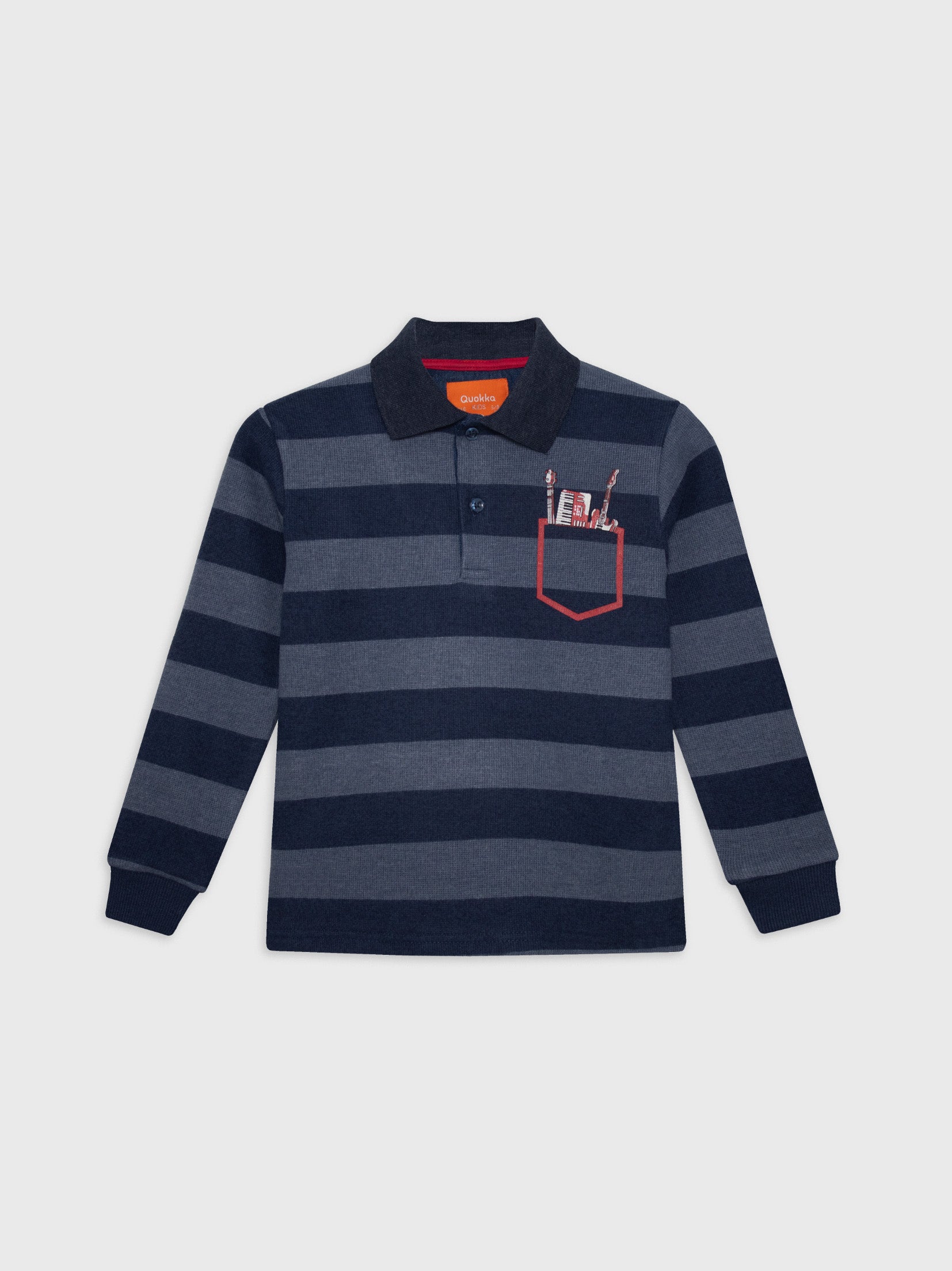 Long Sleeved Polo T-Shirt