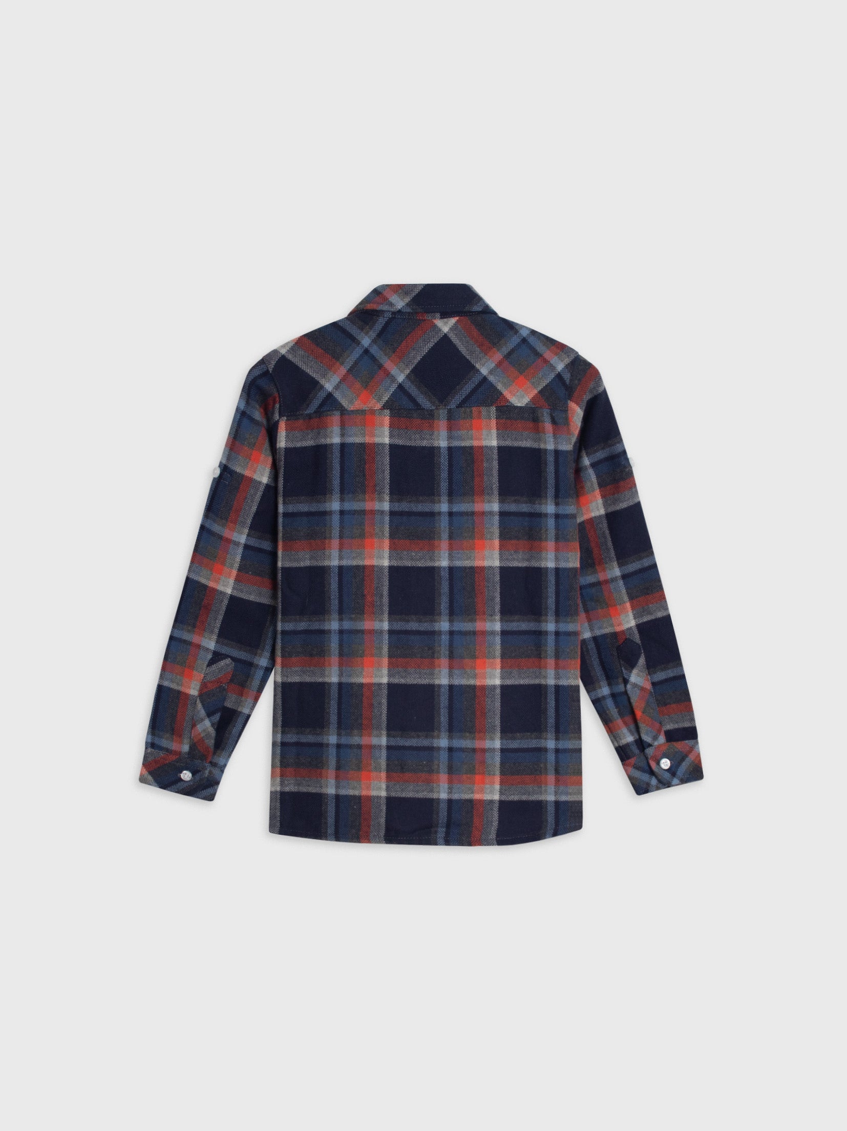 Long Sleeved Checked  Shirt