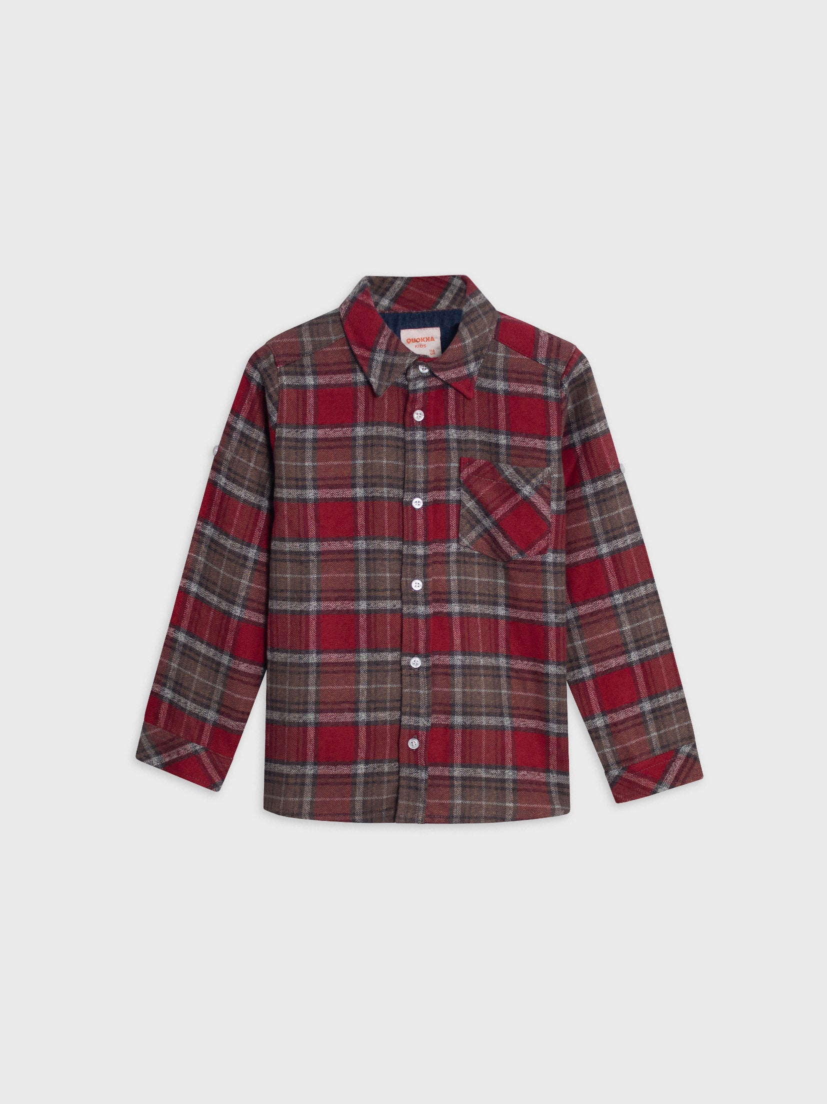 Long Sleeved Checked  Shirt