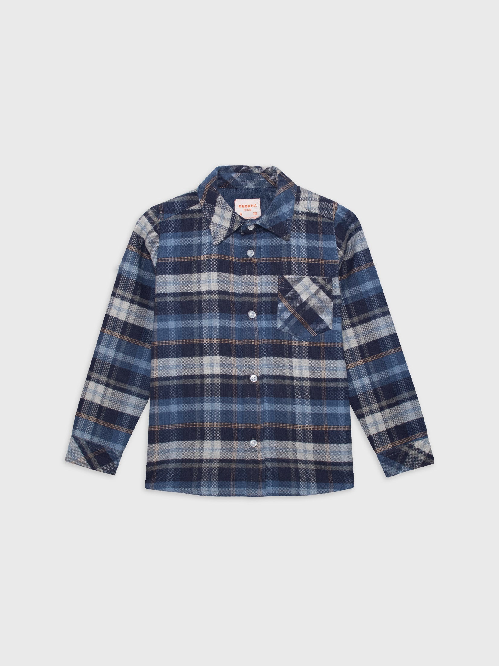 Long Sleeved Checked  Shirt