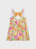 Sleeveless Cute Floral Printed Dress