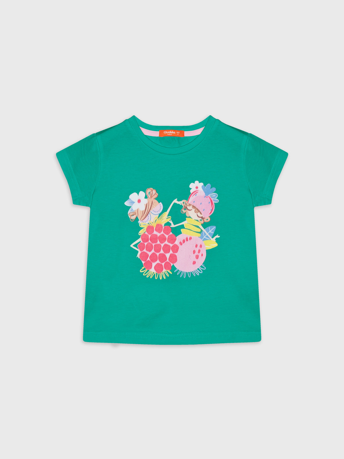 Short Sleeve Printed Blouse