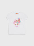 Short Sleeve Printed Blouse