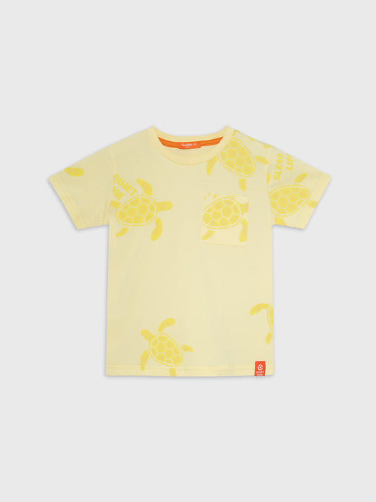 Short Sleeve Turtle All-Over T-Shirt
