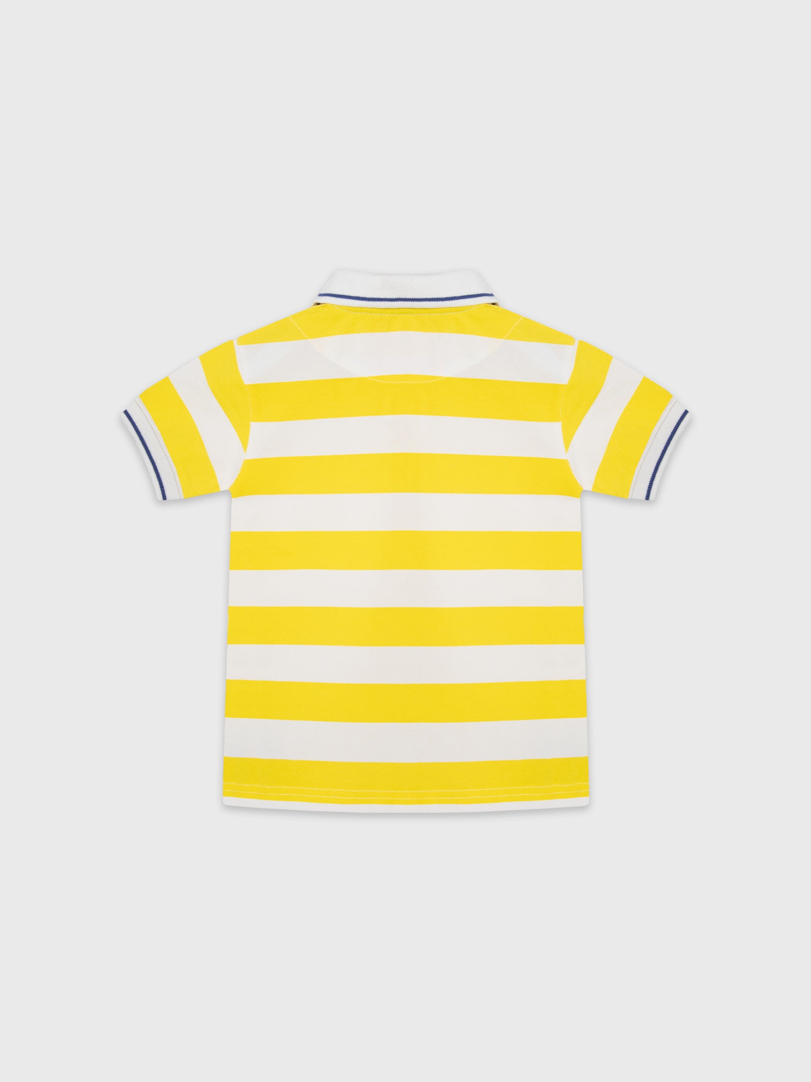 Short Sleeve Striped Polo