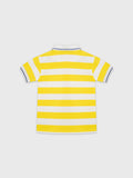 Short Sleeve Striped Polo