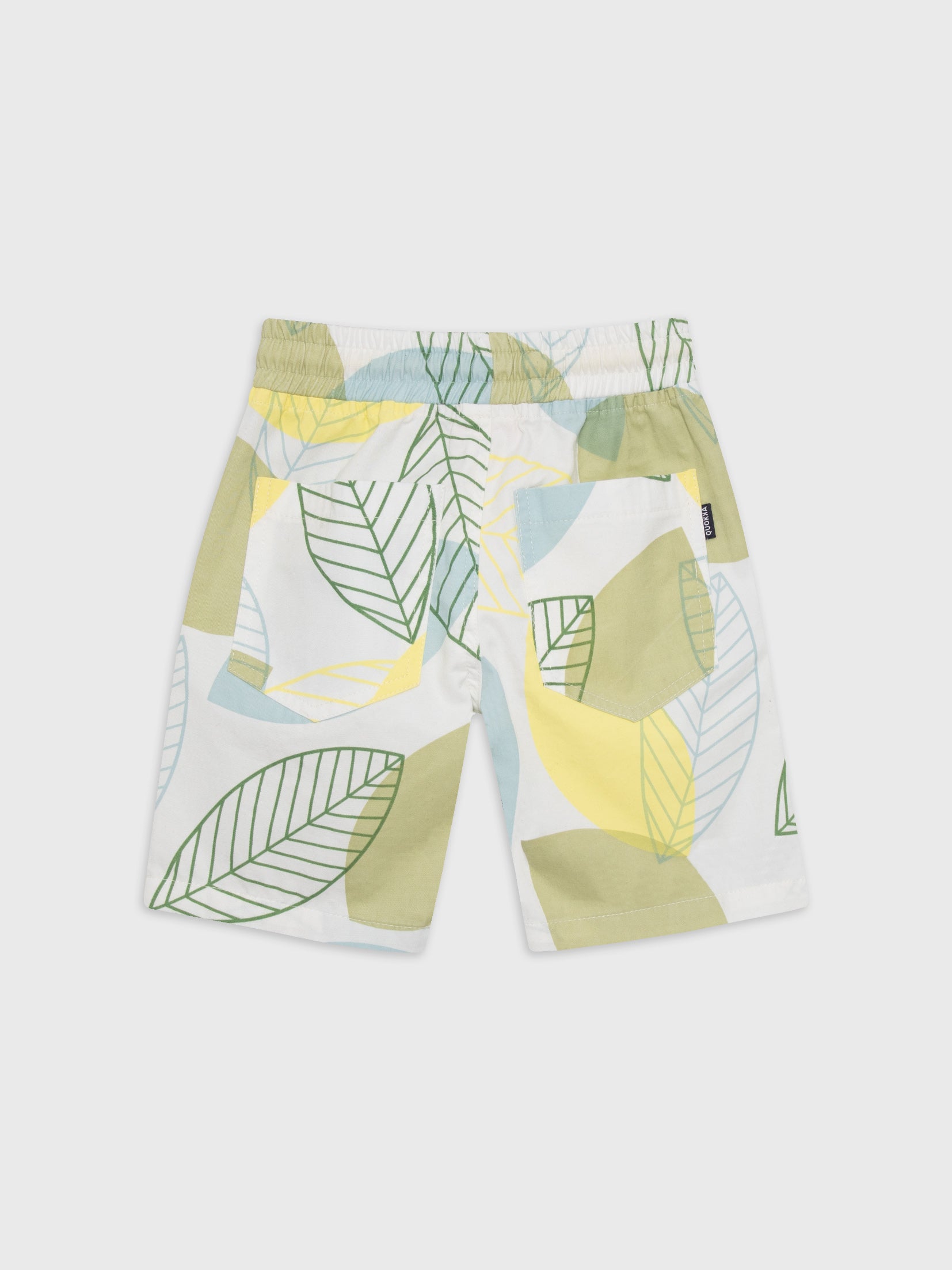 Comfy Leaves Printed Shorts
