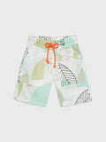 Comfy Leaves Printed Shorts