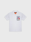 Short Sleeve Printed Polo T-Shirt