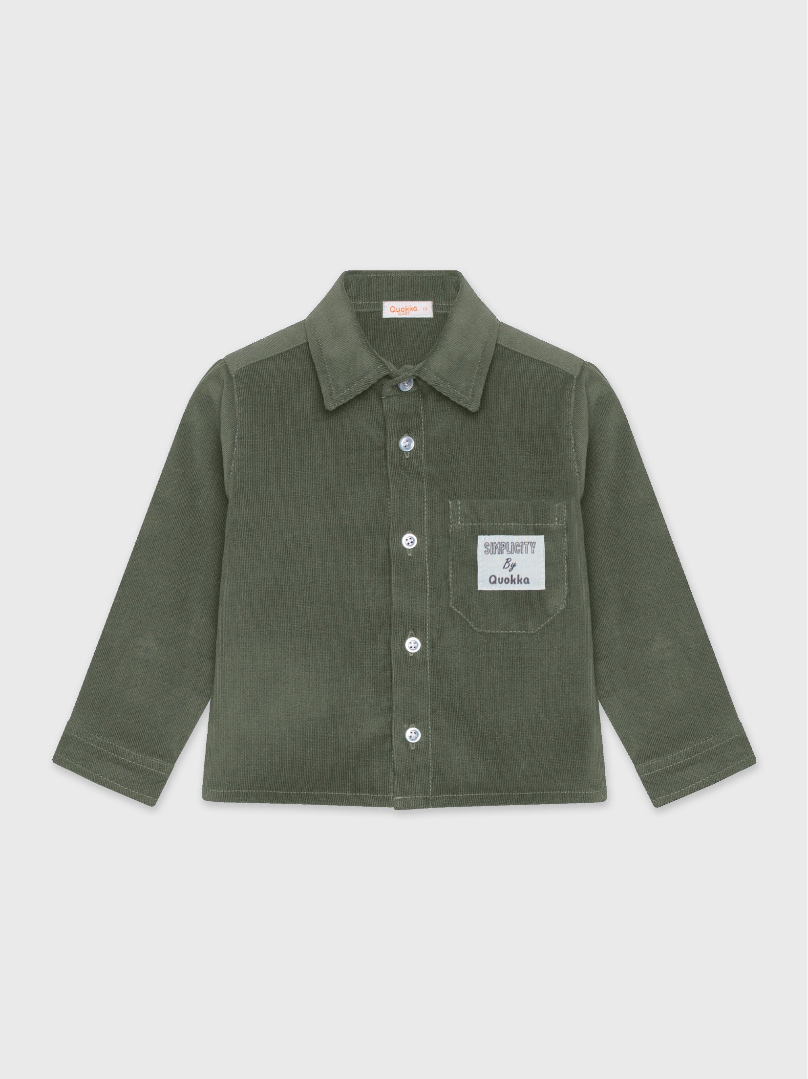 Long Sleeved Velvet Shirt