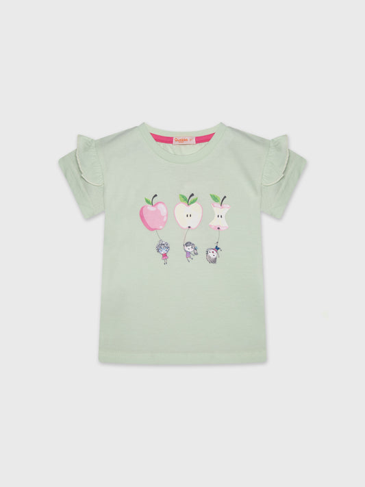 Short Sleeve Blouse "Apple"
