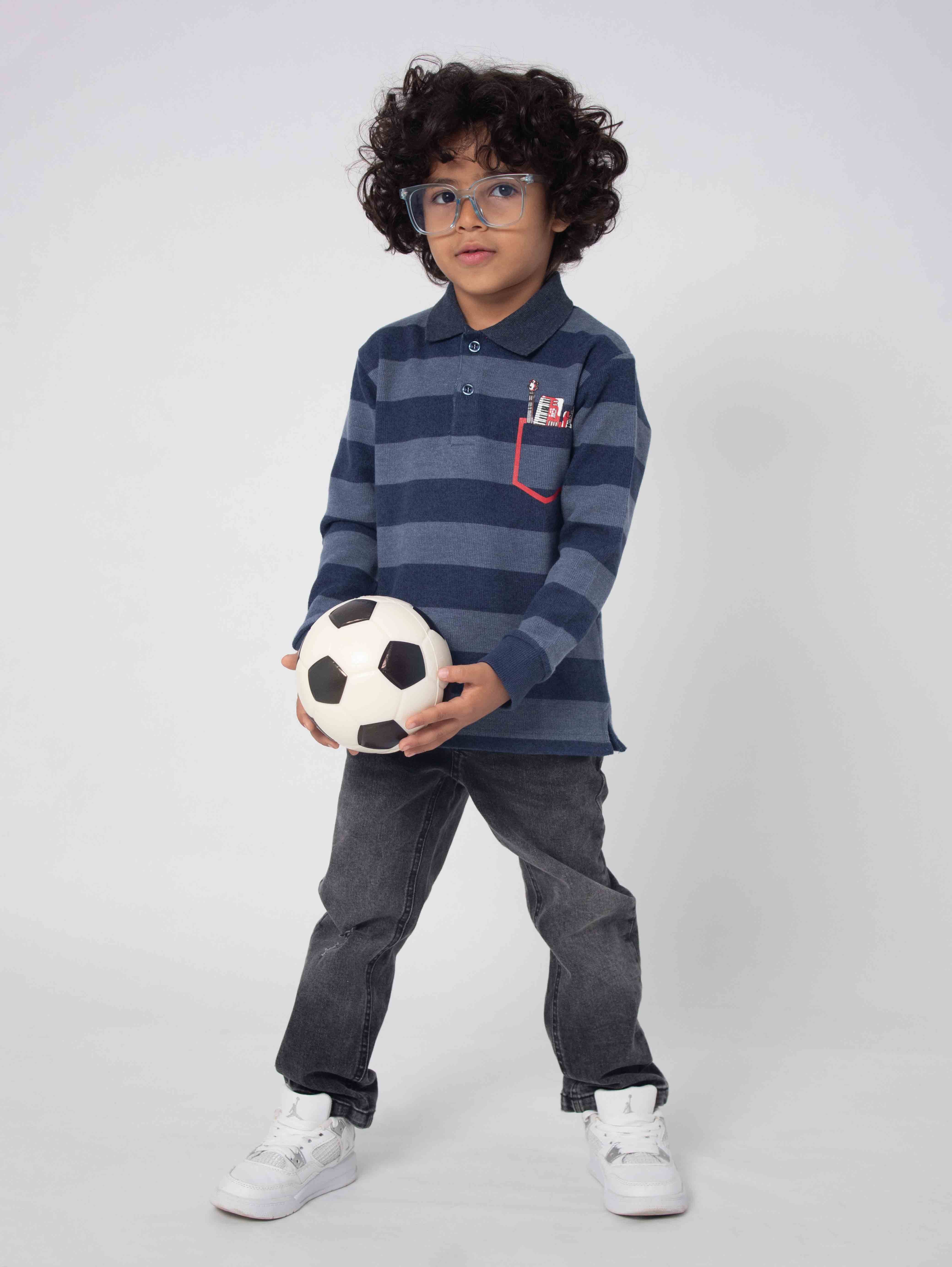 Long Sleeved Polo T-Shirt