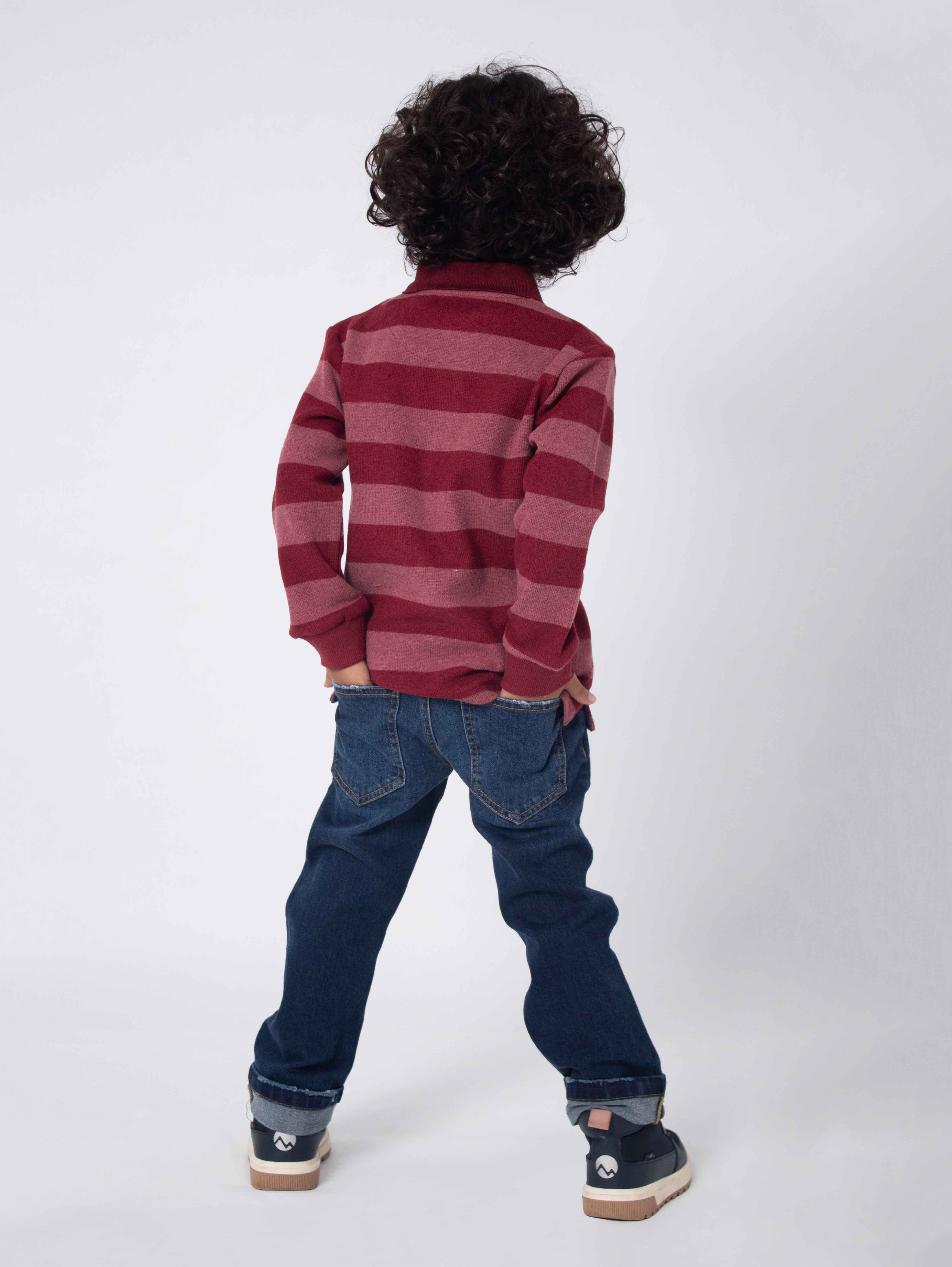 Long Sleeved Polo T-Shirt