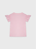 Short Sleeve Printed Blouse